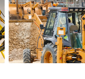 Heavy Backhoe Loader